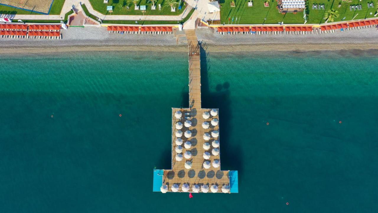 Tt 호텔 하이드로 클럽 케메르 외부 사진 Aerial view of the pier